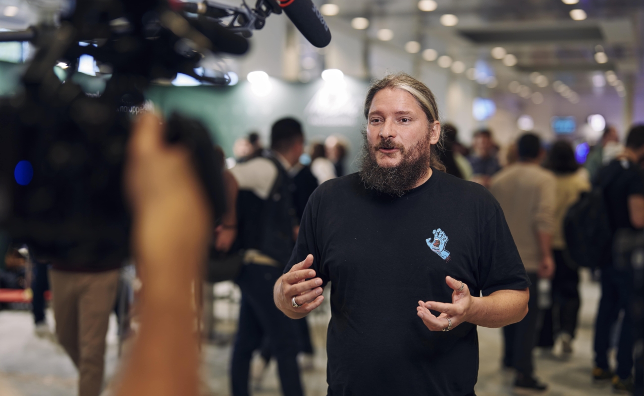 Roland Golla, QA Engineer, auf den Code Talks 2025