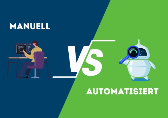Clipart Grafik Manuell vs Automatisiert