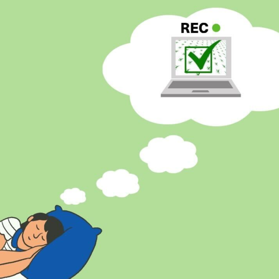 Ruhiger Schlafen mit einem Videonachweis vom Website Testing das die ganze Seite funktioniert