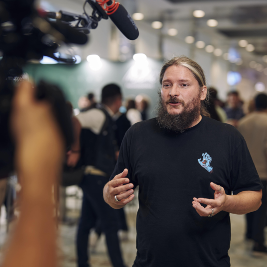 Roland Golla, QA Engineer, auf den Code Talks 2025